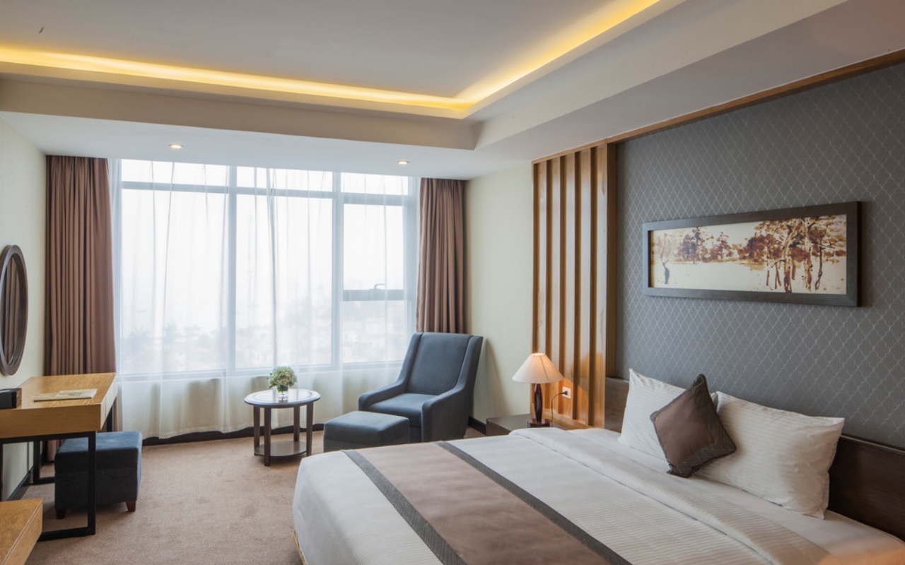 Mường Thanh Luxury Nhật Lệ - Deluxe King hướng biển Mường Thanh Luxury Nhật Lệ - Deluxe King hướng biển